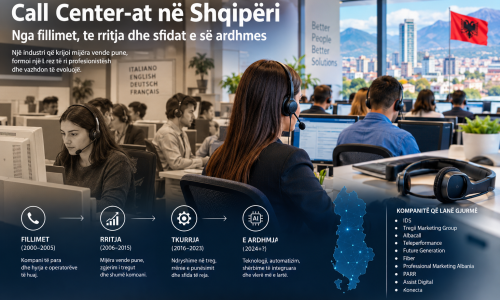 Kompanitë që kanë formësuar industrinë e Call Center-ave në Shqipëri